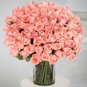 100 premium pink roses — flower delivery in Atlanta, GA