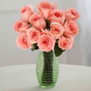 12 premium pink roses — flower delivery in Atlanta, GA