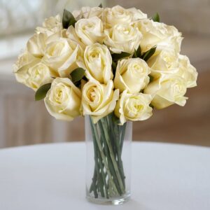 15 premium white roses — flower delivery in Atlanta, GA
