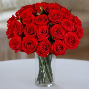 A bouquet of 25 red roses — flower delivery in Atlanta, GA