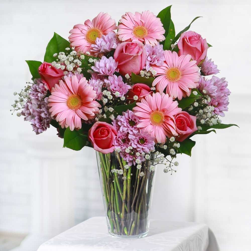 Beautiful Stranger: Roses, Gerberas and Daisies — flower delivery in Atlanta, GA